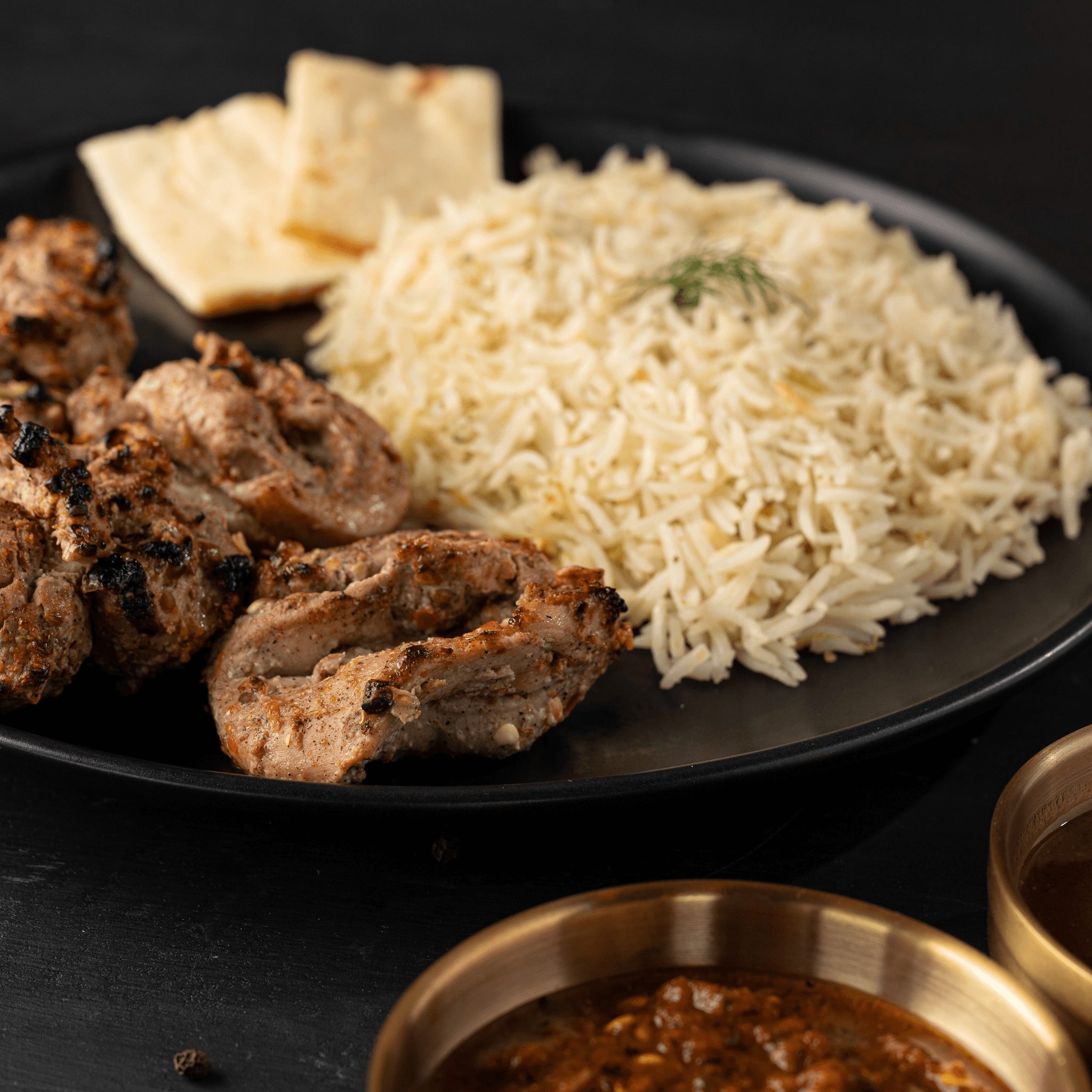 Chicken Malai Boti.