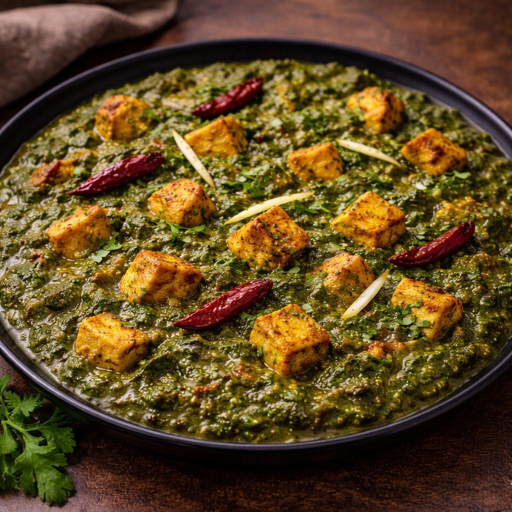 Palak Paneer.