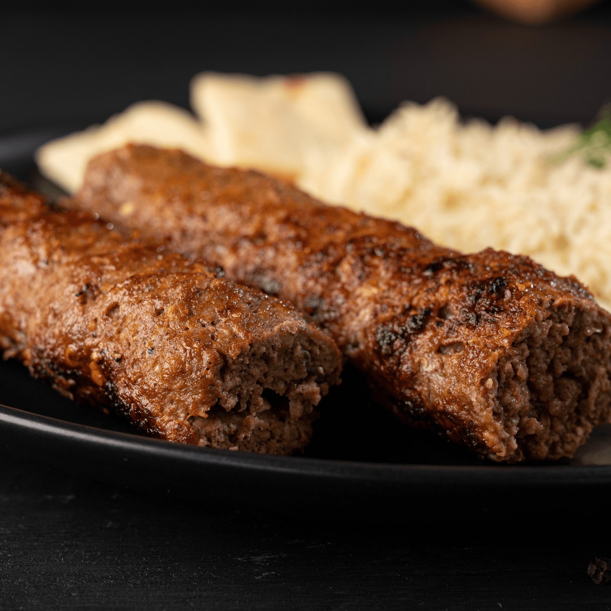 Beef Seekh Kabab.