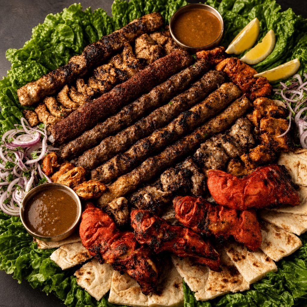Large BBQ Platter.