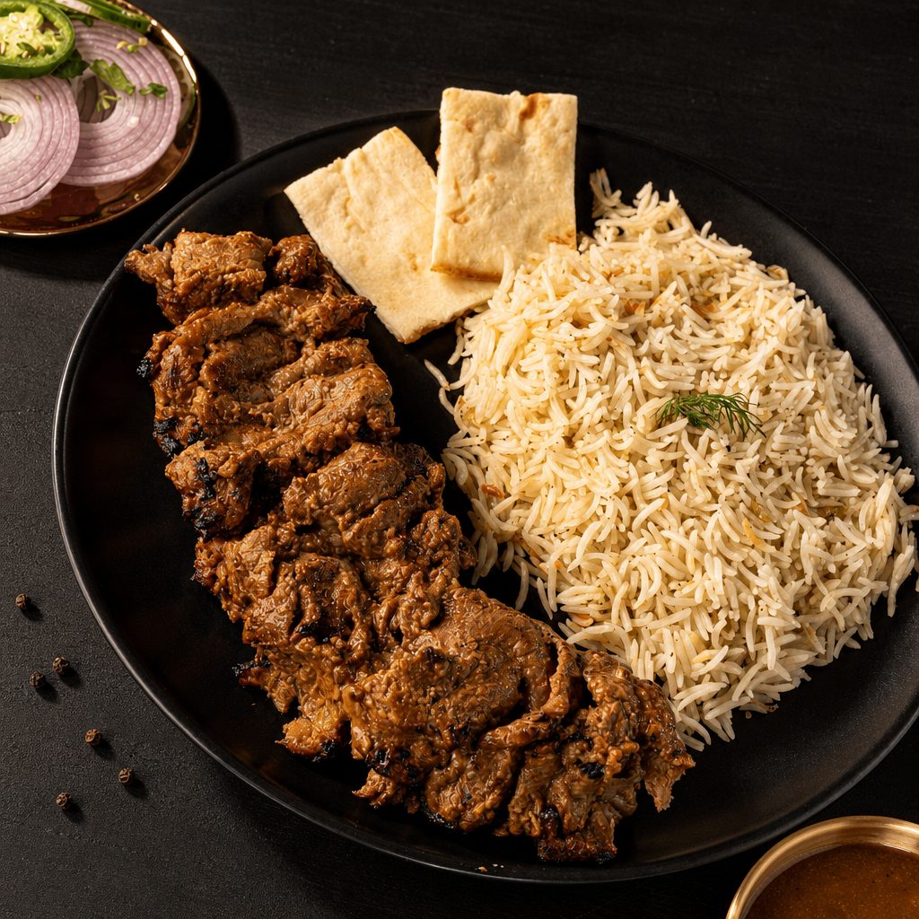 Beef Bihari Kabab.