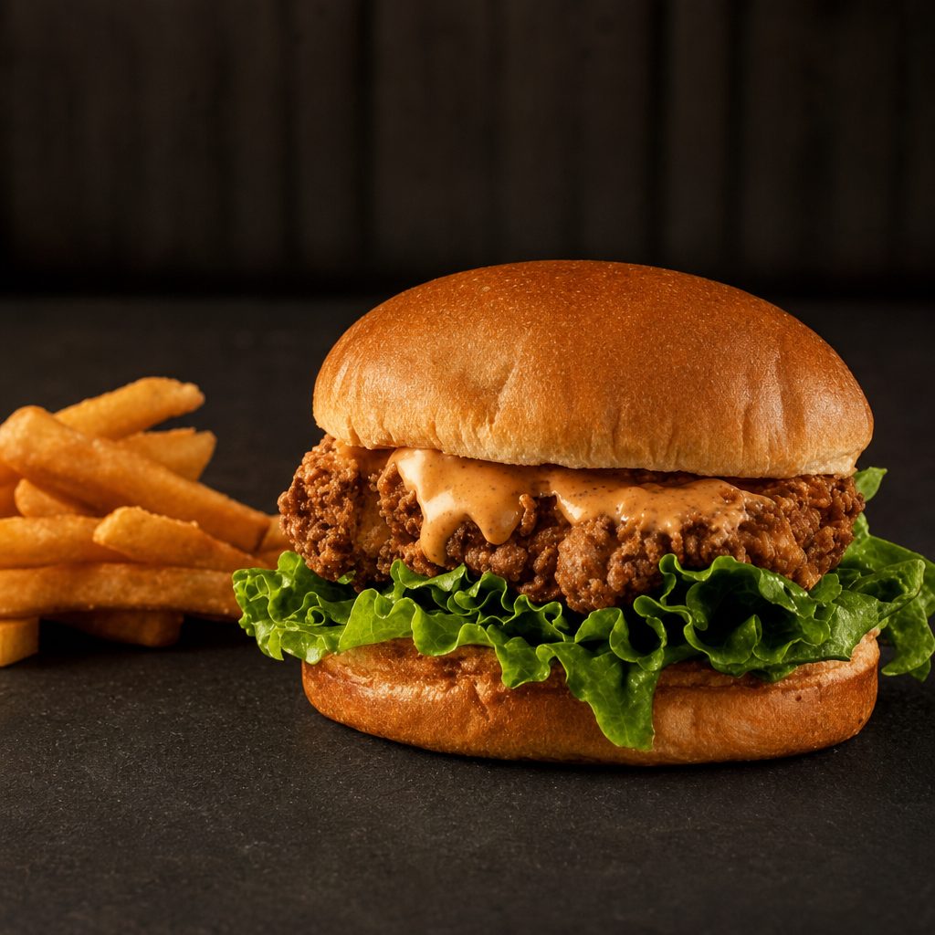 Kolachi Zinger Burger.