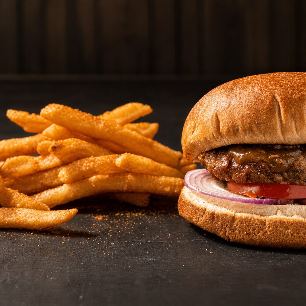 Beef Shami Bun Kabab.