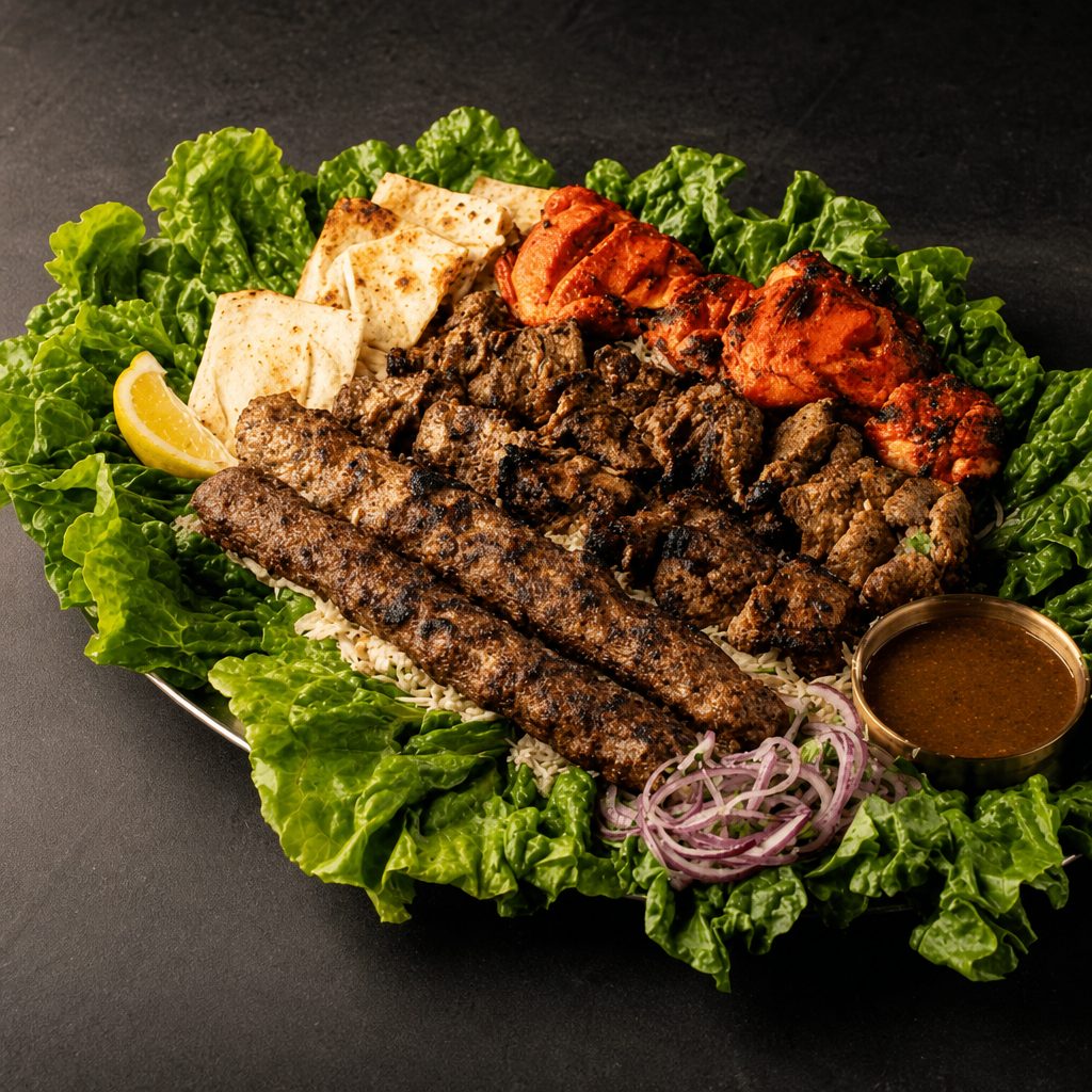 Small BBQ Platter.